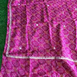 Rajasthani Kota Dupatta with Bandhani & Leheriya Designs
