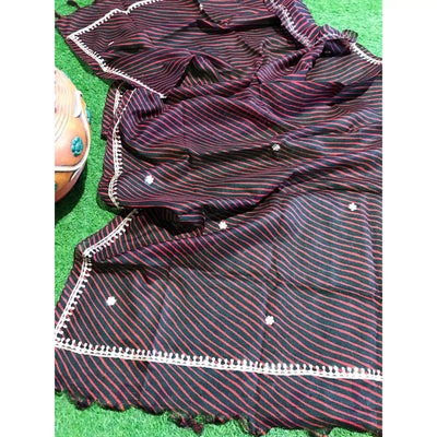 Rajasthani Kota Dupatta with Bandhani & Leheriya Designs