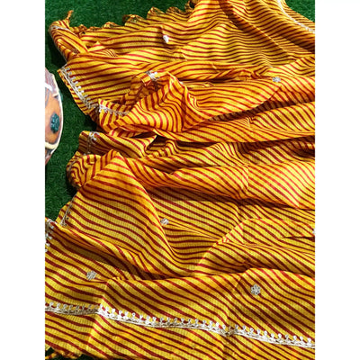 Rajasthani Kota Dupatta with Bandhani & Leheriya Designs