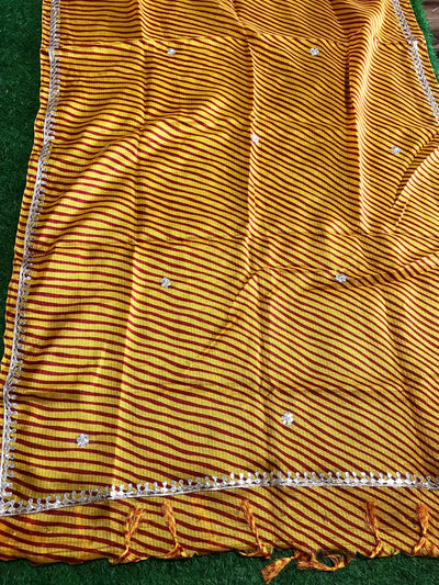 Rajasthani Kota Dupatta with Bandhani & Leheriya Designs