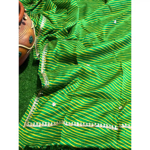 Rajasthani Kota Dupatta with Bandhani & Leheriya Designs