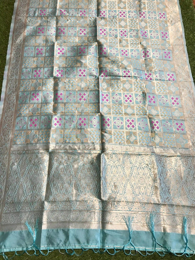 Banarasi Art Silk Dupatta – Elegant Powerloom Dupatta in 2.5m Length
