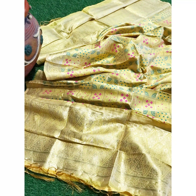 Banarasi Art Silk Dupatta – Elegant Powerloom Dupatta in 2.5m Length
