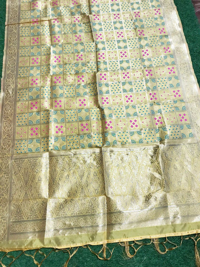 Banarasi Art Silk Dupatta – Elegant Powerloom Dupatta in 2.5m Length