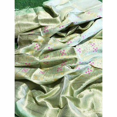 Banarasi Art Silk Dupatta – Elegant Powerloom Dupatta in 2.5m Length