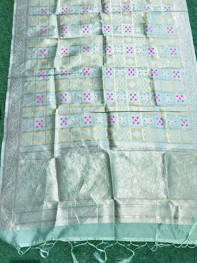 Banarasi Art Silk Dupatta – Elegant Powerloom Dupatta in 2.5m Length