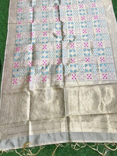 Banarasi Art Silk Dupatta – Elegant Powerloom Dupatta in 2.5m Length