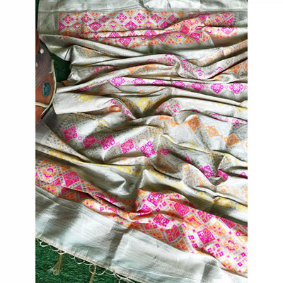 Banarasi Art Silk Dupatta – Elegant Powerloom Dupatta in 2.5m Length