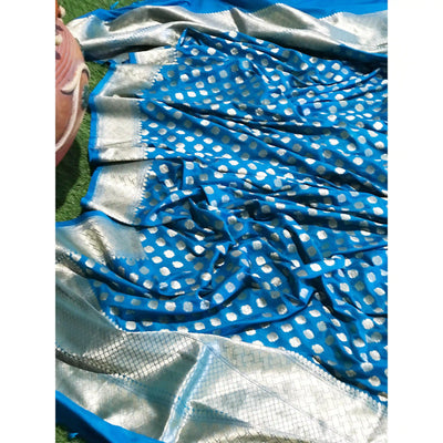 Banarasi Art Silk Dupatta – Elegant Powerloom Dupatta in 2.5m Length