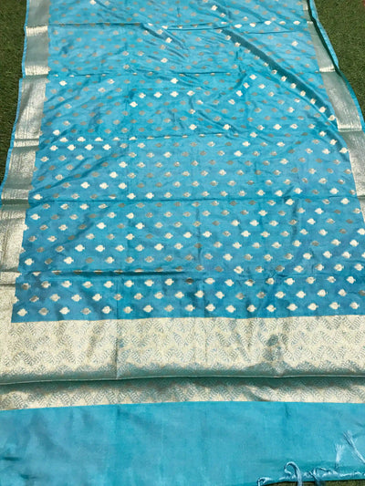 Banarasi Art Silk Dupatta – Elegant Powerloom Dupatta in 2.5m Length