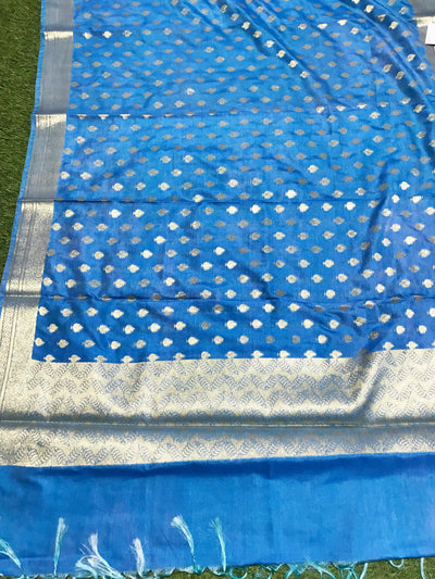 Banarasi Art Silk Dupatta – Elegant Powerloom Dupatta in 2.5m Length