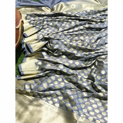 Banarasi Art Silk Dupatta – Elegant Powerloom Dupatta in 2.5m Length