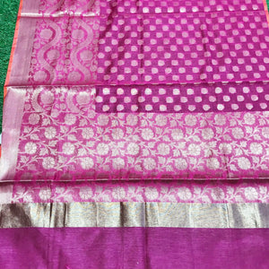 Banarasi Art Silk Dupatta – Elegant Powerloom Dupatta in 2.5m Length