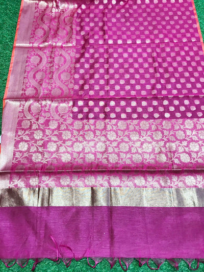 Banarasi Art Silk Dupatta – Elegant Powerloom Dupatta in 2.5m Length