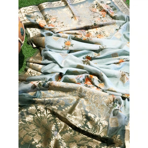 Banarasi Art Silk Dupatta – Elegant Powerloom Dupatta in 2.5m Length