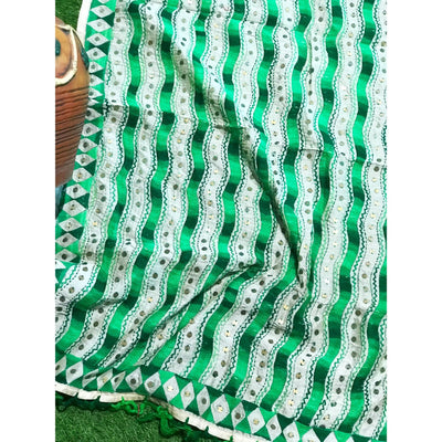 Phulkari Hand Embroidered Dupatta