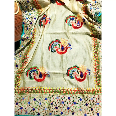 Phulkari Hand Embroidered Dupatta
