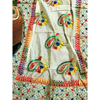Phulkari Hand Embroidered Dupatta