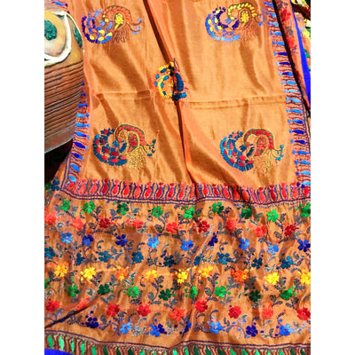 Phulkari Hand Embroidered Dupatta