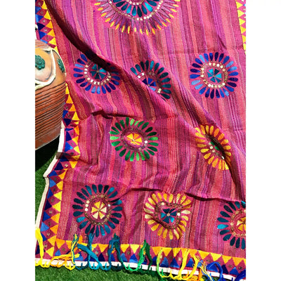 Phulkari Hand Embroidered Dupatta
