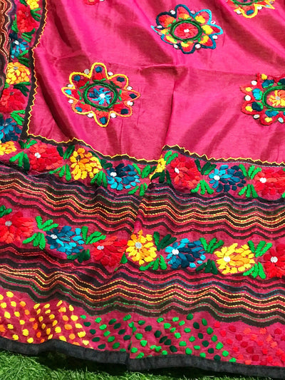 Phulkari Hand Embroidered Dupatta