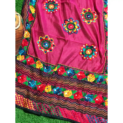 Phulkari Hand Embroidered Dupatta