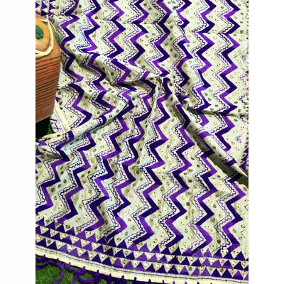 Phulkari Hand Embroidered Dupatta