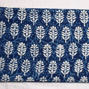 Indigo Dabu Special Hand Block Print Fabric