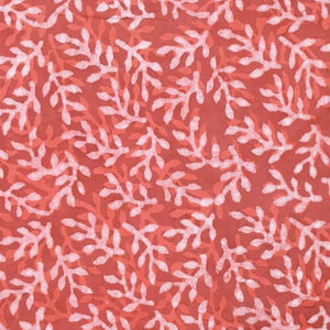 Rust Dabu Special Hand Block Print Fabric (Cut Piece 1.3 Meter)