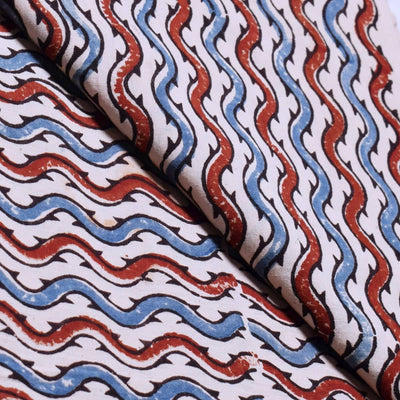 Ajrakh Block Print Fabric