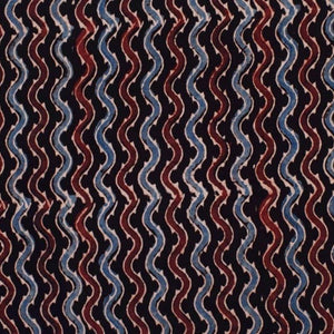 Ajrakh Block Print Fabric