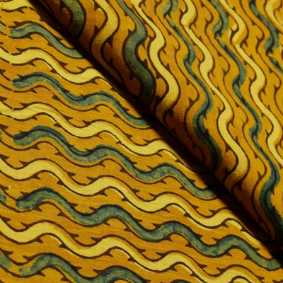 Ajrakh Block Print Fabric