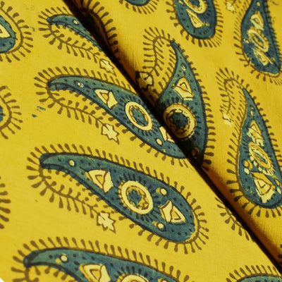 Ajrakh Block Print Fabric