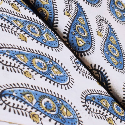Ajrakh Block Print Fabric
