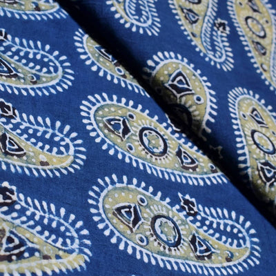 Ajrakh Block Print Fabric