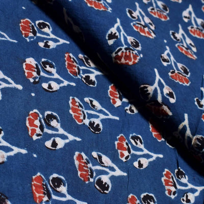 Ajrakh Block Print Fabric