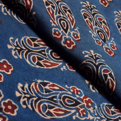 Authentic Ajrakh Block Print Fabric
