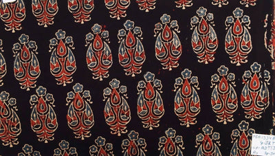 Authentic Ajrakh Block Print Fabric