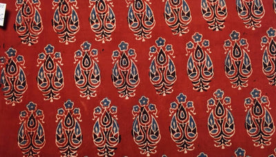 Authentic Ajrakh Block Print Fabric