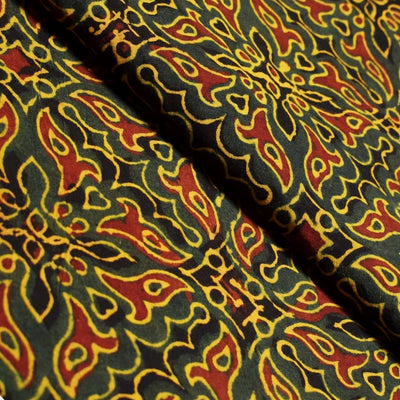 Authentic Ajrakh Block Print Fabric