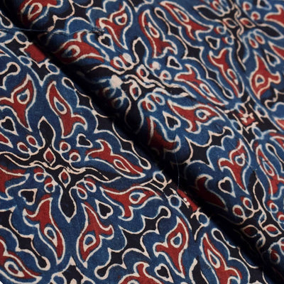 Authentic Ajrakh Block Print Fabric