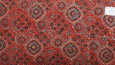 Authentic Ajrakh Block Print Fabric