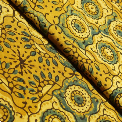 Authentic Ajrakh Block Print Fabric
