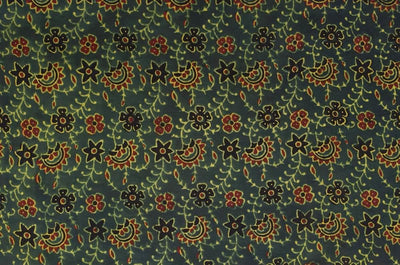 Ajrakh Modal Silk Fabric
