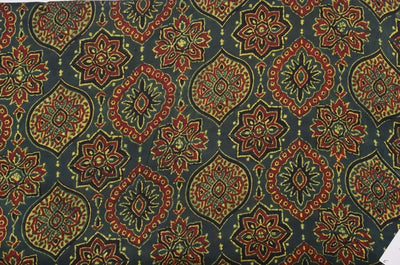 Ajrakh Modal Silk Fabric