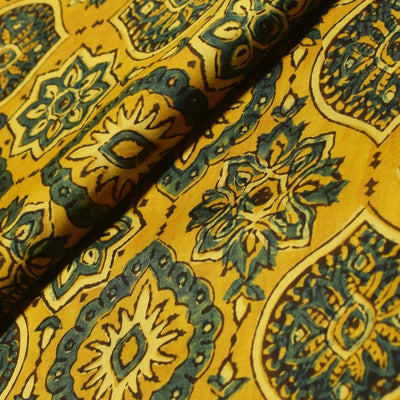 Ajrakh Modal Silk Fabric