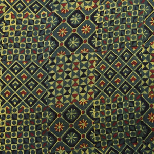 Ajrakh Modal Silk Fabric