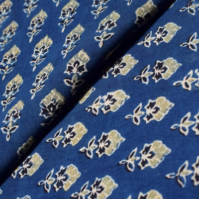 Authentic Ajrakh Block Print Fabric