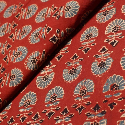 Authentic Ajrakh Block Print Fabric