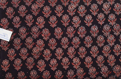 Authentic Ajrakh Block Print Fabric